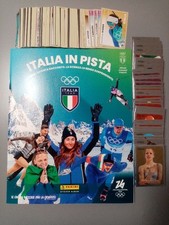 ALBUM+SET COMPLETO 192 FIGURINE +40 CARD ITALIA IN PISTA MILANO-CORTINA 26 PANIN