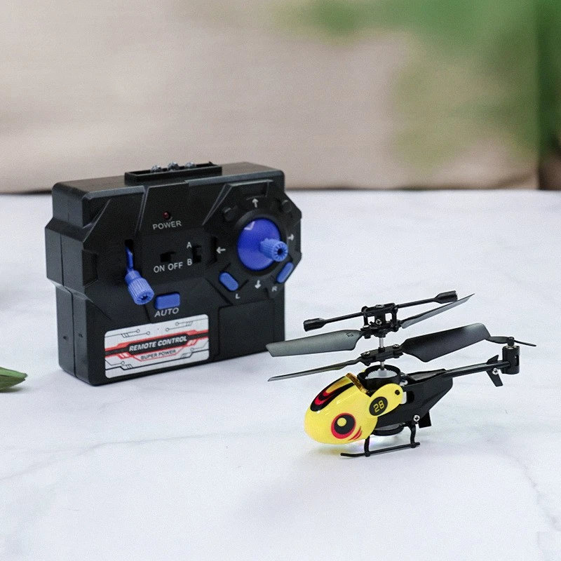 Mini helicopter fall-resistant remote control pocket fingertip children's toy-04 - Image 2 of 4