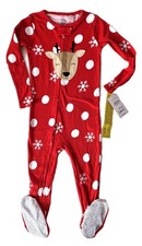 WEIHNACHTEN Schlafanzug Einteiler WEIHNACHTSM...
