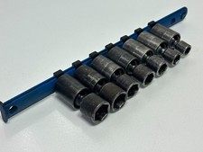  Snap-on Tools 207ipfm 7pc Metric 38 Drive Impact Swivel Wobble Socket Set