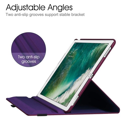 Rotating Case - 2017/2015 iPad Pro 12.9 inch (Old Model) 1st & 2nd Gen Case, ... - Picture 6 of 9