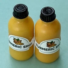 Mini Brands Fill the Fridge Turmeric Shot LOT OF 2