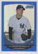 2013 Bowman Chrome Prospects Blue Refractor 85/250 Tommy Kahnle #BCP218 2a8