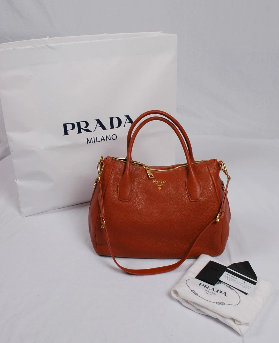 Shop Prada Saffiano Leather Shoulder Bag