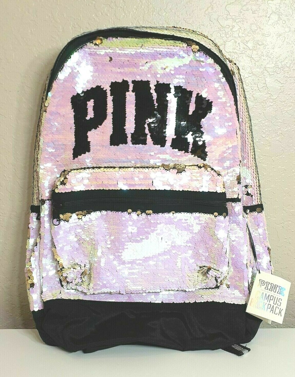 BLING Victoria Secret Pink IRIDESCENT RAINBOW SEQUIN  display picture 2