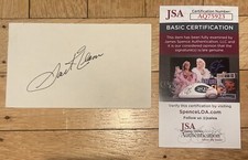 Jack Elam Autographed Signed Index Card JSA COA