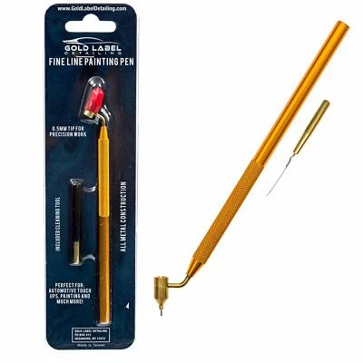 Gold Label Detailing Fine Line Fluid Writer Paint Applicator Pen .5mm Tip