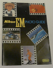 Nikon EM Photo Guide Original User Instruction Manual