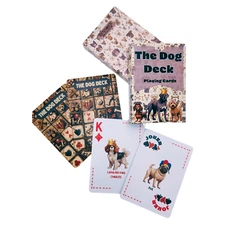 The Dog Deck Premium Playing Cards, Poker Size Standard Index, Luxury Cards