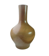 Messing Vase, neu, massiv, 22,5 cm, handgefertigt