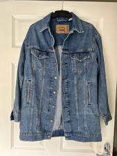 Levi X Ganni Oversized Denim Jacket Size Xxs