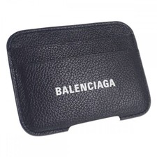 BALENCIAGA CASH CARD HOLDER Card Case Calfskin Black Women's ISY
