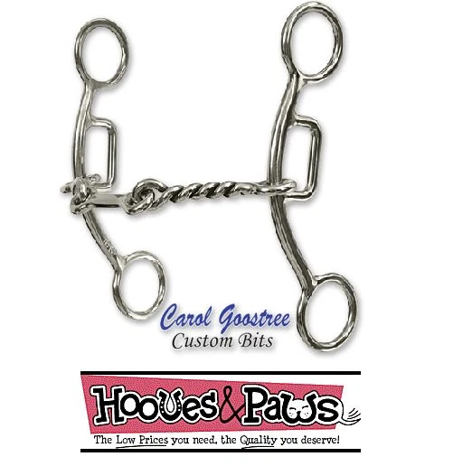 Bristol Bit Snaffle 短柄 Carol Goostree Delight Dr. 经典马 — 第 3/3 张图片