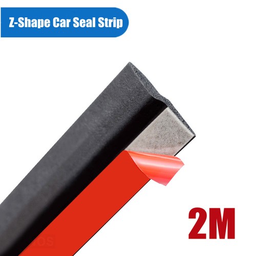 Car Z Type Door Seal Strip Edge Rubber Weatherstrip Sealing Rubber Strip Trim - Picture 2 of 14