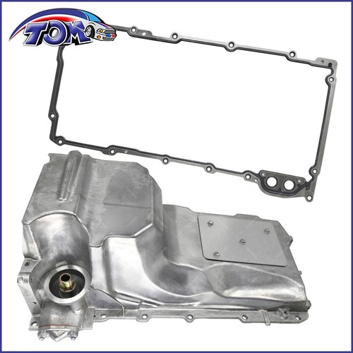 New Aluminum Engine Oil Pan W/ Gasket For Chevrolet Chevy Cadillac GMC