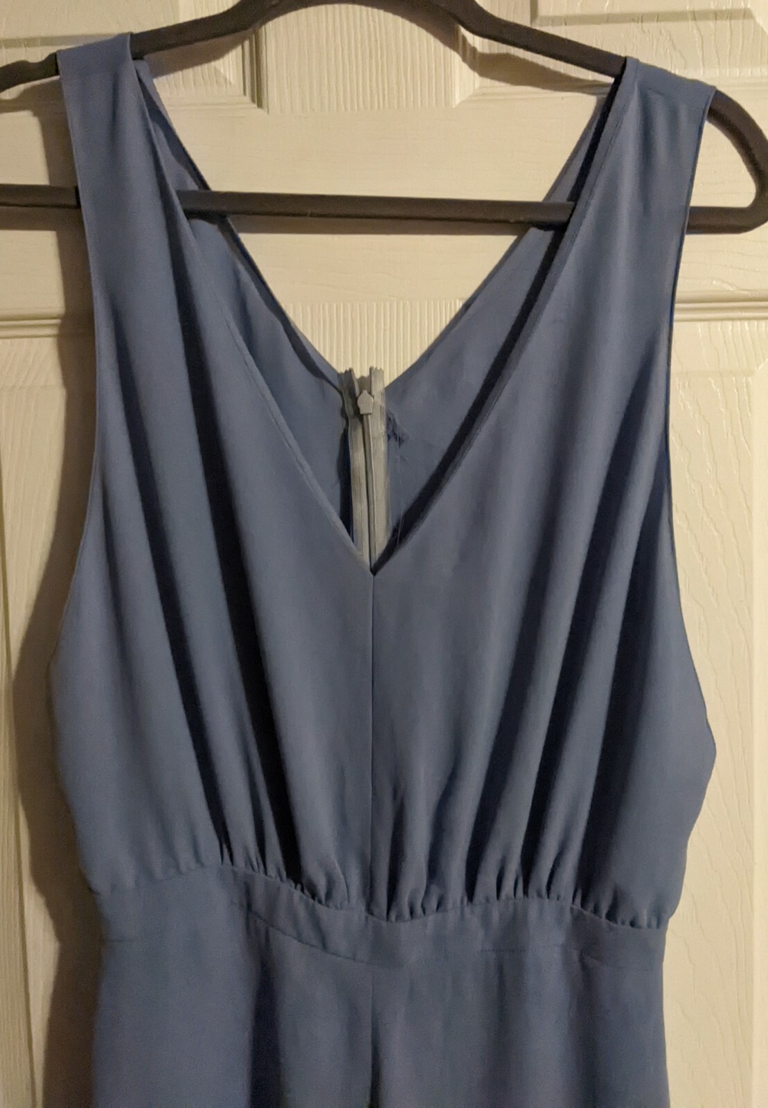 Vaute Couture Blue Romper S Slvless Swim Coverup Sample One-of-a-kind Festival - second product detail image