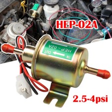 Inline Fuel Pump 12v Electric Transfer Low Pressure Gas Diesel Fuel Pump HEP-02A