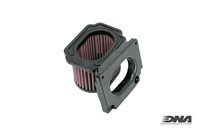 DNA-BAUMWOLL-LUFTFILTER + Abdeckung DER Stufe 2 FÜR Yamaha XSR 700 2016-2024