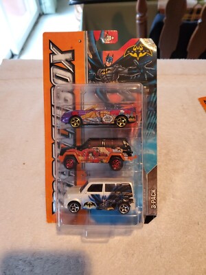 Matchbox Batman 3-Pack 2012 1:64 Scale DC Super Heroes Mattel - New