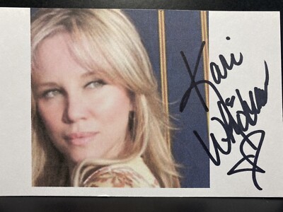KARI WHITMAN SIGNED 3x5, COA & MYSTERY GIFT | eBay