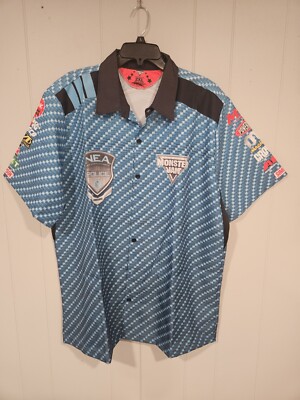 Monster Jam NEA Driver's Souvenir Button Down Shirt Multiple Sizes New Unworn