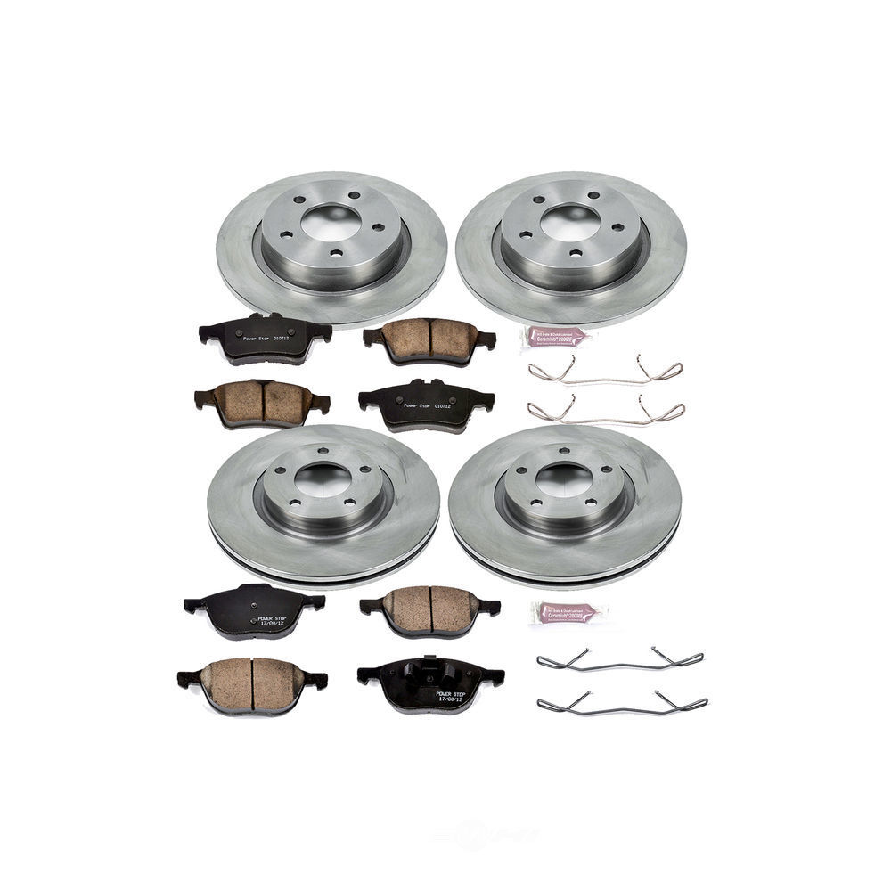 Power Stop Front Autospecialty Brake Kit | 2004-2013 Mazda 3 / 2006-2010, 2012-2015 Mazda 5 (KOE125)