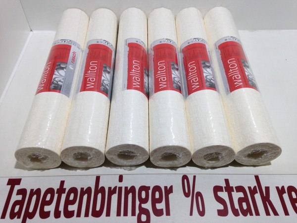 Vliestapete Rasch Wallton 6X 172713 (6Rollen) Renovierungsvlies Putzmuster-image