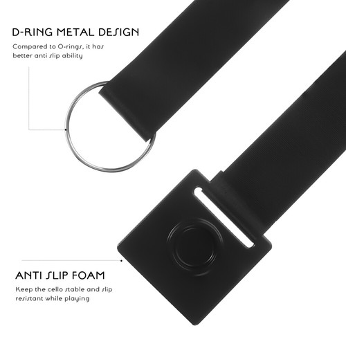 Anti-Rutsch-Pad-Gürtel Endstifthalter Für Cello Cello-Stachelstopper - 第 7/12 張圖片