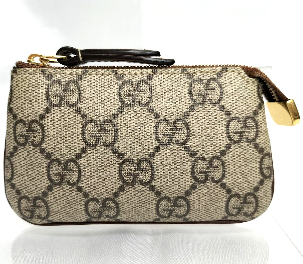 【GUCCI】アタッシュケース　シェリーライン　マイクロGG PVC ベージュ GUCCI（グッチ） GGスプリーム オールドグッチ シェリーライン