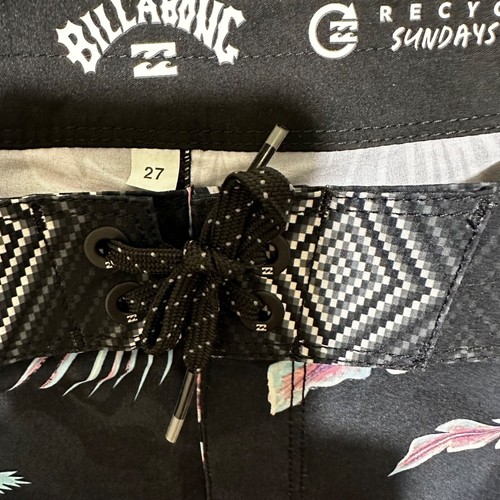 Billabong Mens Size 27 Sundays Pro Recycler Tropical Board Shorts Surf Swim NWT - Picture 5 of 7