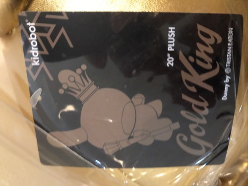 Rare KidRobot 20" Gold King Dunny By Tristan Eaton 11/500 Great Gift - Picture 3 of 4
