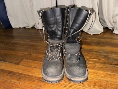 Nicks Boots Builder Pro 7.5c Vibram Red sole. Only worn a few time