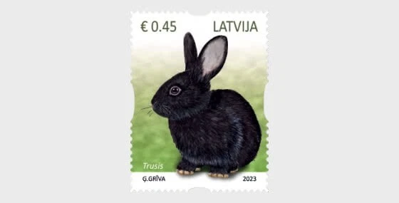 latvia 2023 Lettonie YEAR SET christmas europa peace rabbit horse train park man - Image 4 of 4