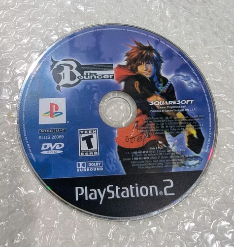 The Bouncer (PlayStation 2, 2000) PS2 Game Disc Only Tested