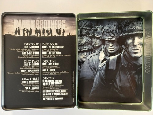 Band Of Brothers Complete Limited Edition Tin Boxset DVD R4 VGC Free Postage - Picture 5 of 12