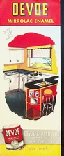 Devoe Mirrolac Enamel Paint 1949 Brochure