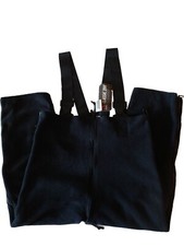 US Military Polartec Men's Classic 200 Fleece Overalls Black Sz M Reg Short NEW