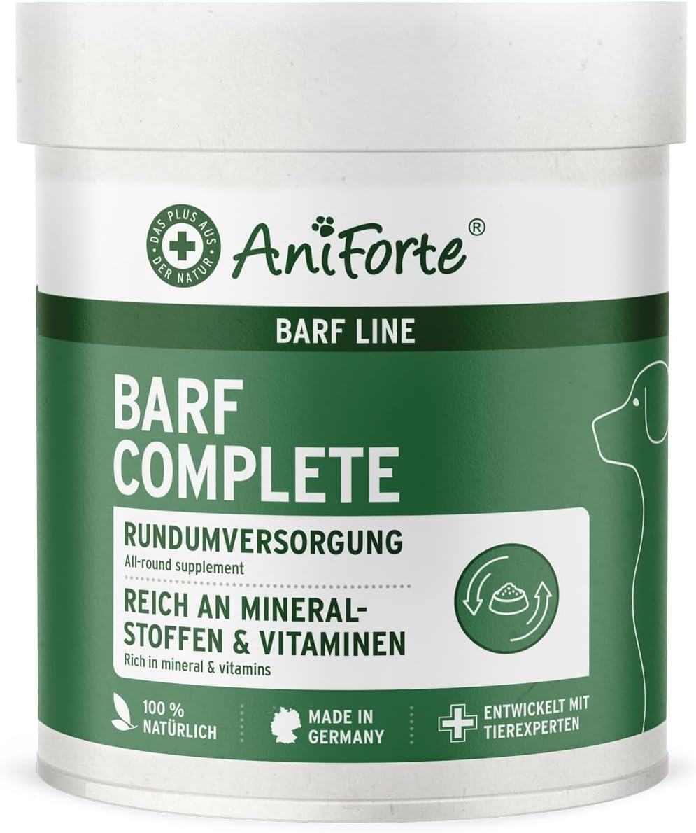 Barf Complete 500g - Polvere per Alimentazione cruda, integratore Barf 100% Natu