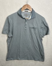 Ted Baker London Short Sleeve Polo Shirt Men  s Size 5 Blue