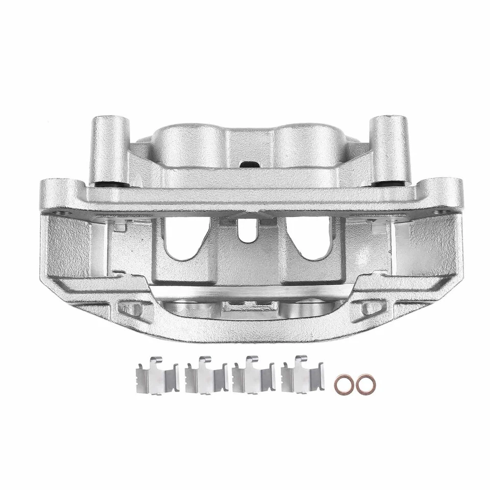 Pinza de freno delantera izquierda con soporte para Nissan Titan XD 2016-2023 NV1500 NV2500 Foto 2 de 3