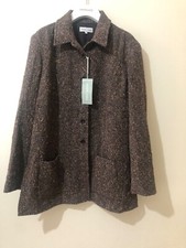 Gerard Darel Paris Ladies Designer Tweed Blazer/ Jacket Size 46