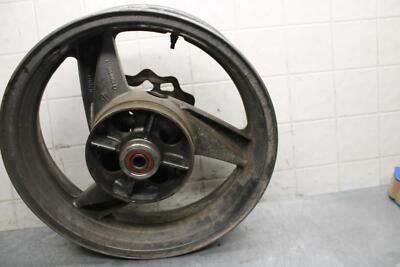 2001 Kawasaki Ninja ZX6 ZX600E REAR WHEEL RIM ROTOR BACK