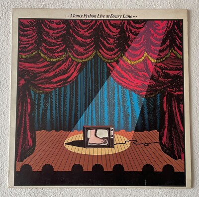 MONTY PYTHON ~ LIVE AT DRURY LANE ~ 1974 UK 18-TRACK VINYL LP RECORD