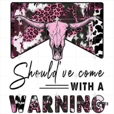 Sublimation Print Should've Come With A Warning Ready to Press Heat Transfer