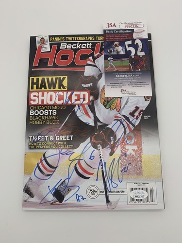 Duncan Keith Signed Autographed Beckett Hockey Magazine JSA Authenticated - Picture 9 of 9