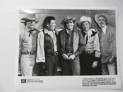 ROY ROGERS in THE FALL GUY 1984 Press Photo w LEE MAJORS, JOHN RUSSELL