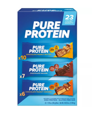 Pure Protein Bars Variety Pack (23 ct.) Best Price and Free shipping | eBay