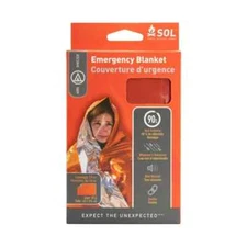 4 Pack SOL Heat Sheet Survival Thermal Emergency Blanket 1 Person Quiet Warm