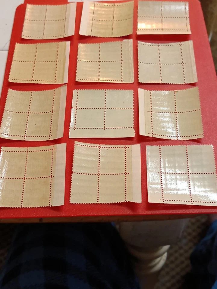 1954/1968 U S. STAMPS SCOTT #1030/1052 (1/2¢-$1) PLATE BLOCKS MNHOG - Image 3 of 4