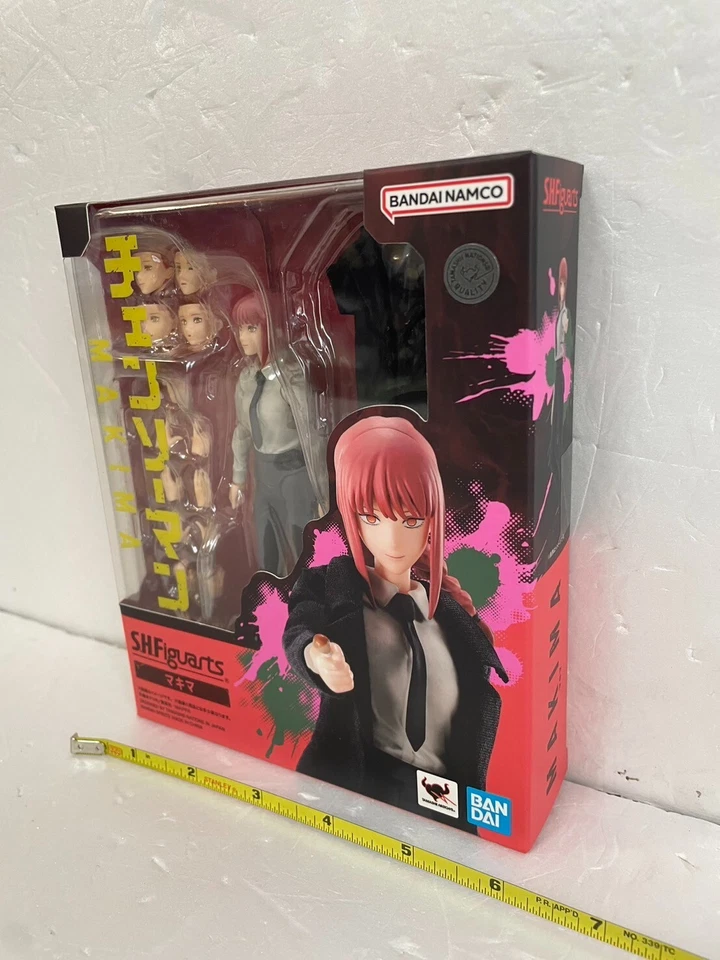 Figura de acción S.H.Figuarts Chainsaw Man MAKIMA altura 5,5 pulgadas BANDAI SPIRITS Foto 3 de 4